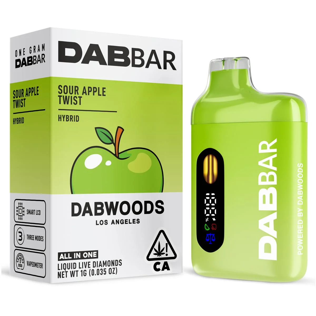 Sour Apple Twist - Dabbar (H) (1g)
