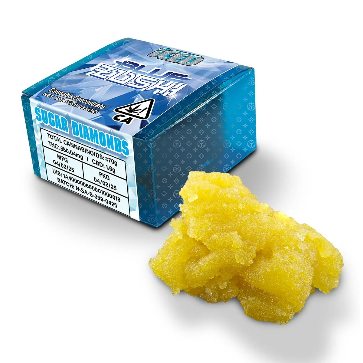 Blue Zushi- Sugar Diamonds- H (1g)