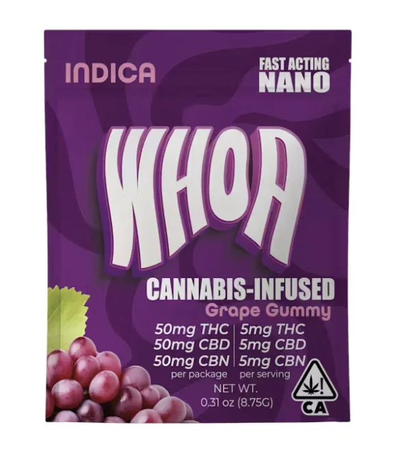 Grape 1:1:1 - Thc/cbd/cbn Ratio Gummy 5pk (I) (50mg/50mg/50mg)