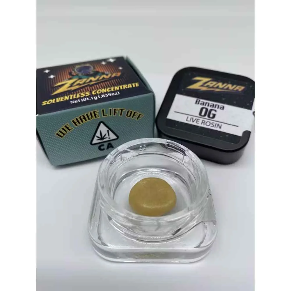Banana Og Live Rosin 1g