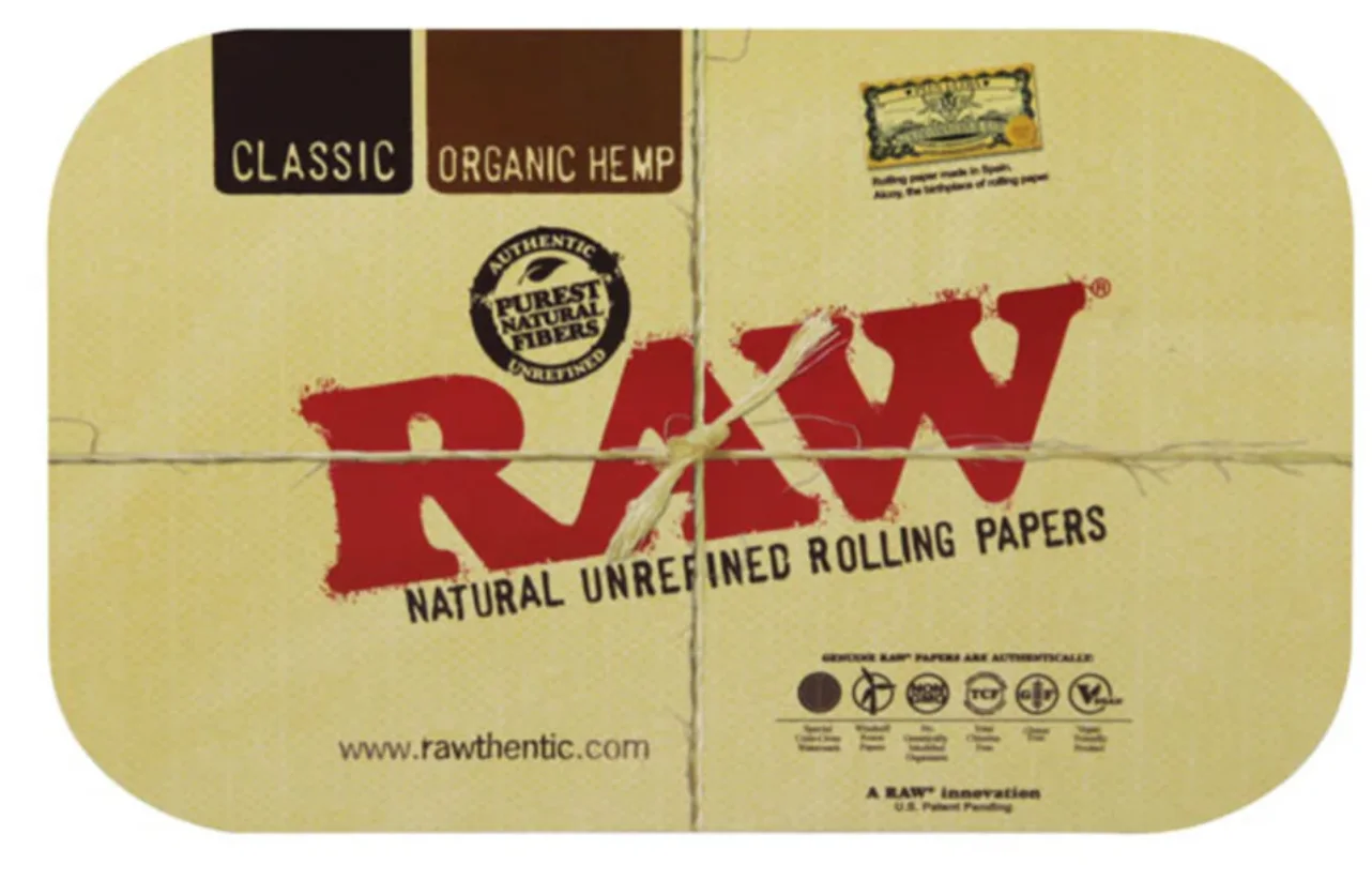 Raw Logo Lg Magnetic Rollin Tray Cover 284000 Raw Logo Lg Magnetic Rollin Tray Cover 284000