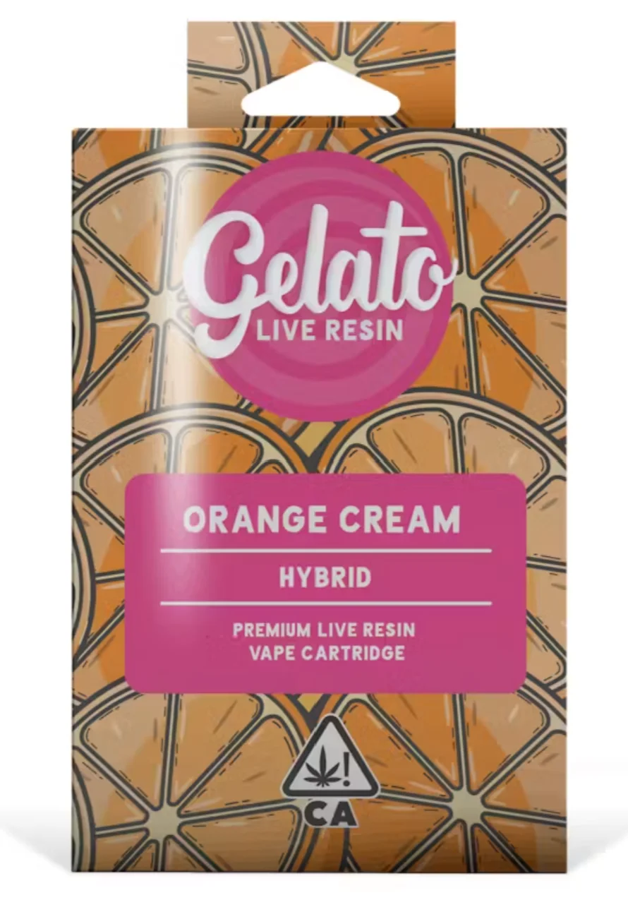 Orange Cream Live Resin 1g Vape