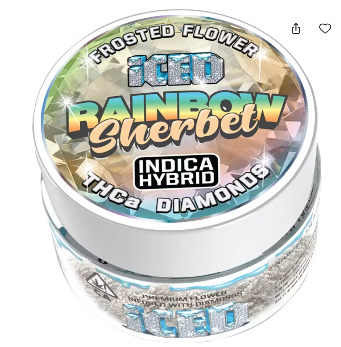 Rainbow Sherbet Infused 3.5g Flower Rainbow Sherbet Infused 3.5g Flower
