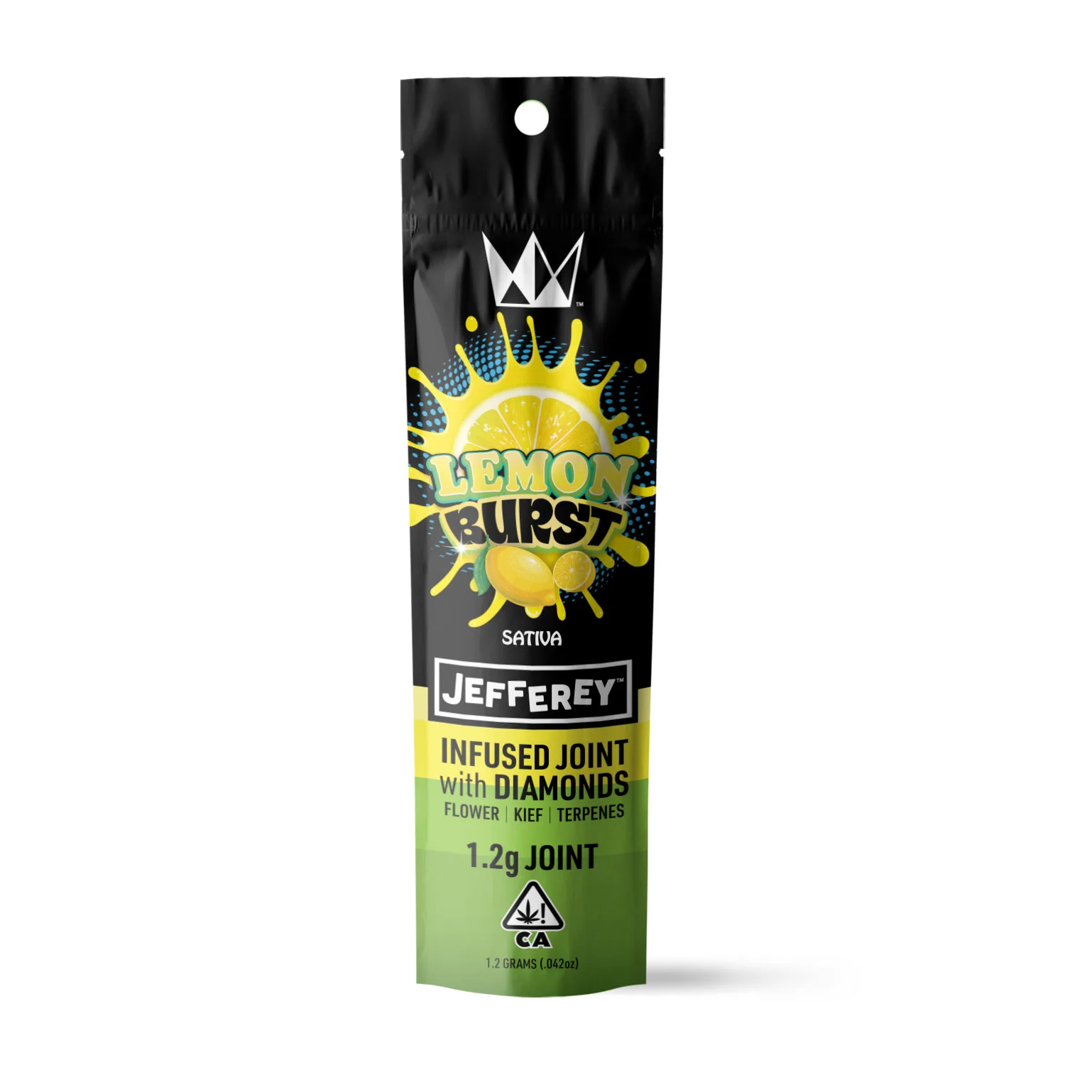 Lemon Burst 1.2g Jefferey Infused Pre Roll Lemon Burst 1.2g Jefferey Infused Pre Roll