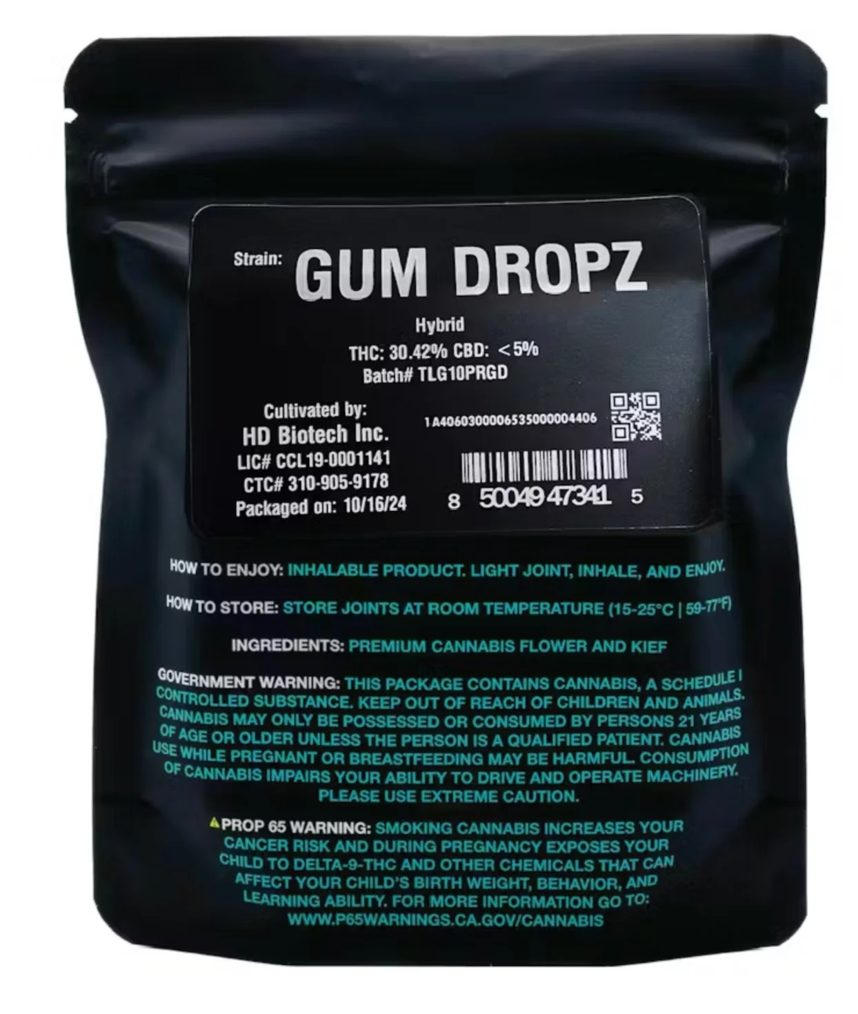 Gum Dropz Joints 6packs 3.5g
