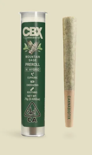 Mountain Sage 0.75g Preroll