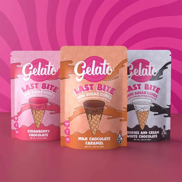 Mint Chocolate Chip Cone Last Bite 100mg 10piece Mint Chocolate Chip Cone Last Bite 100mg 10piece