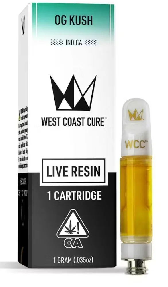Og Kush 1g Live Resin Cart