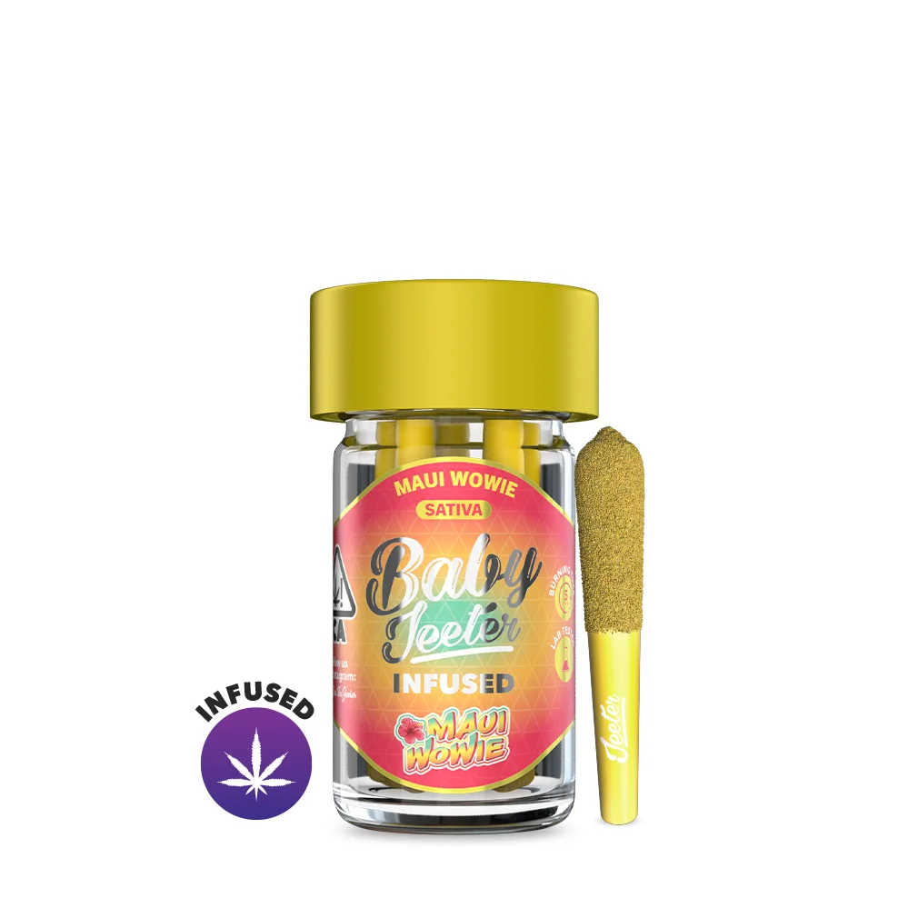 Maui Wowie Infused Baby 5pk Preroll Maui Wowie Infused Baby 5pk Preroll