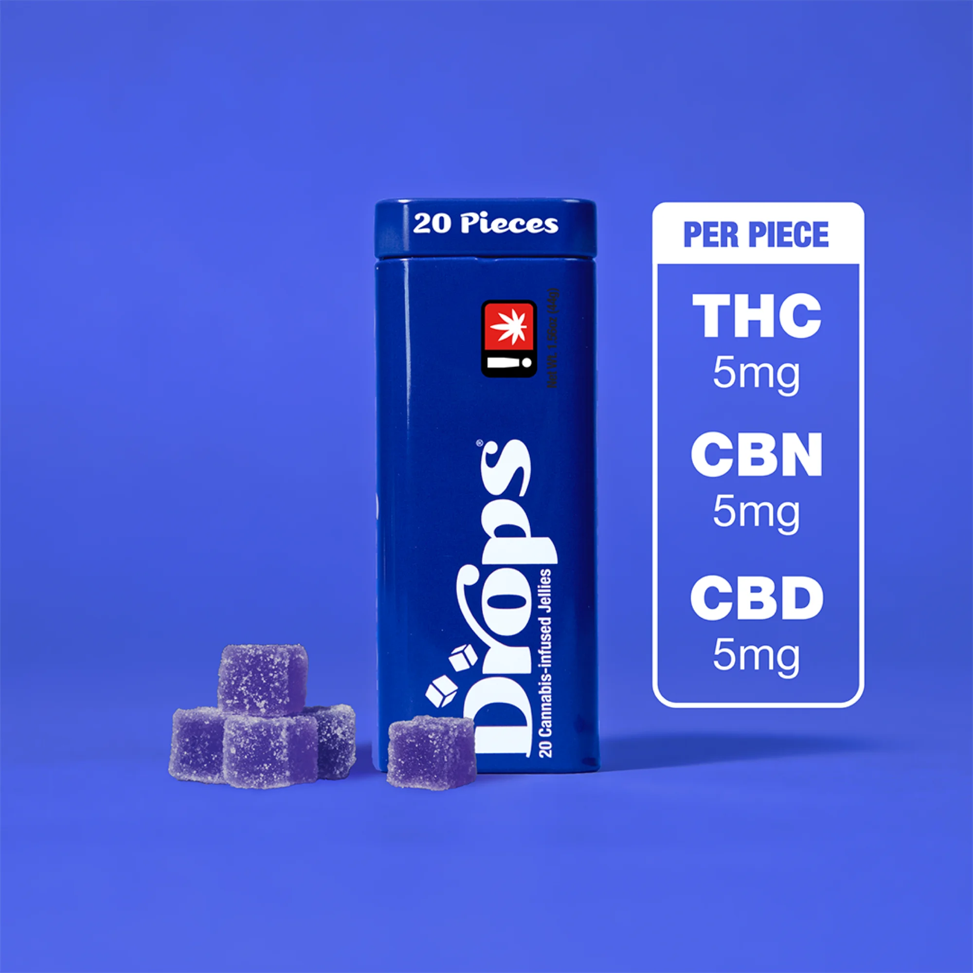 Black Currant Enhanced 20pc Gummies +Cbn