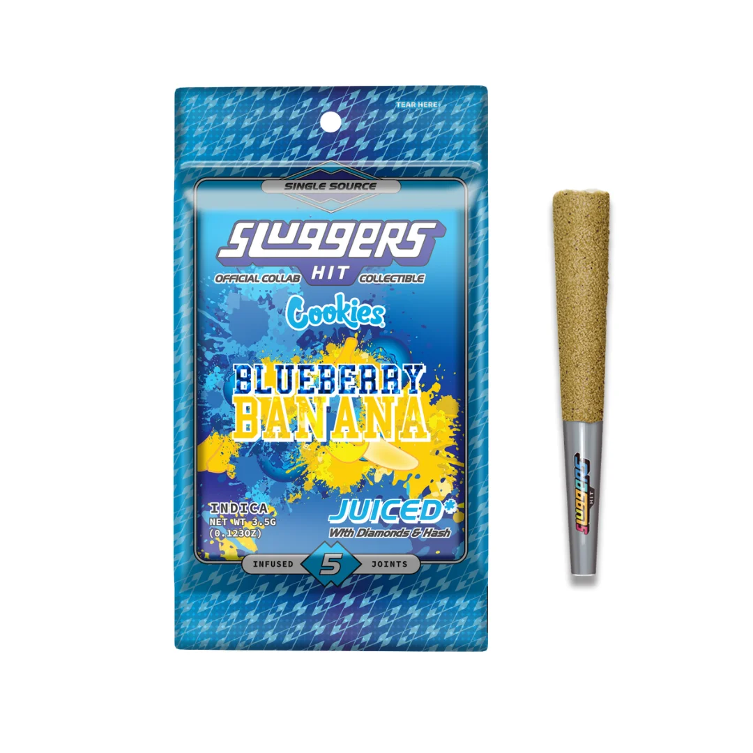 Blueberry Banana Infused Prerolls 5pk Blueberry Banana Infused Prerolls 5pk