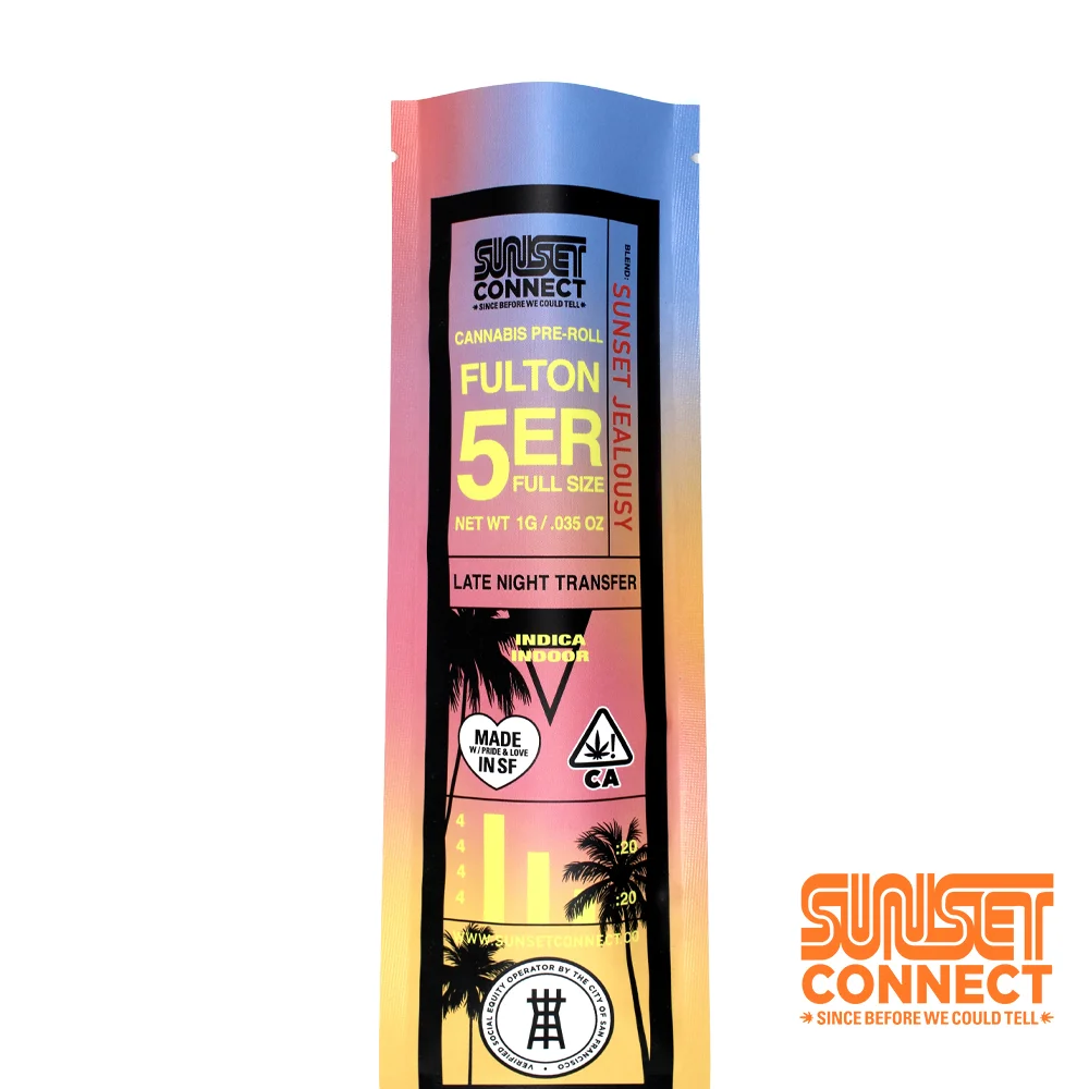 Sunset Jealousy Preroll 1g