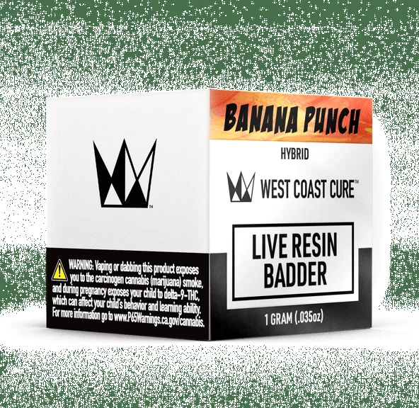 Banana Punch 1g Live Resin Badder