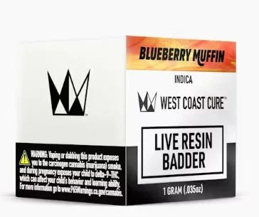 Blueberry Gelato 1g Live Resin Badder