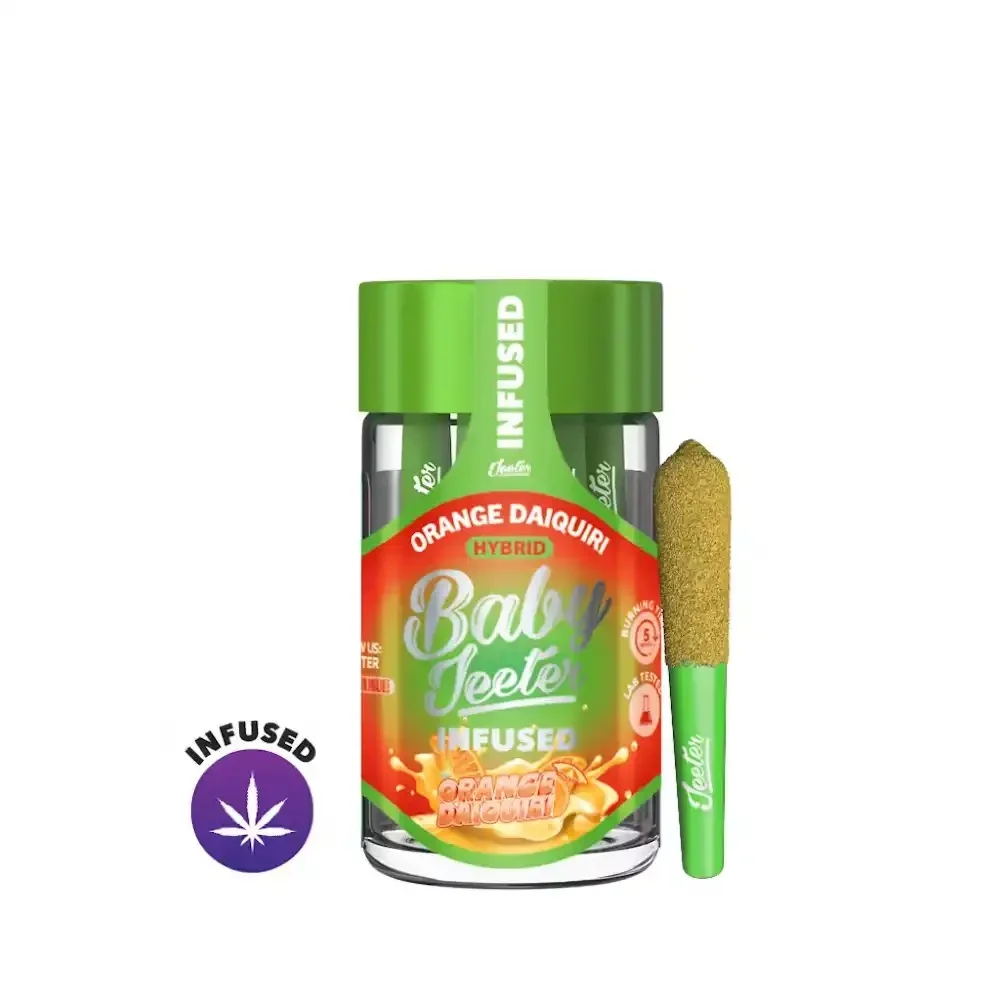 Orange Daiquiri Infused Baby Jeeter Preroll 5pk 2.5g