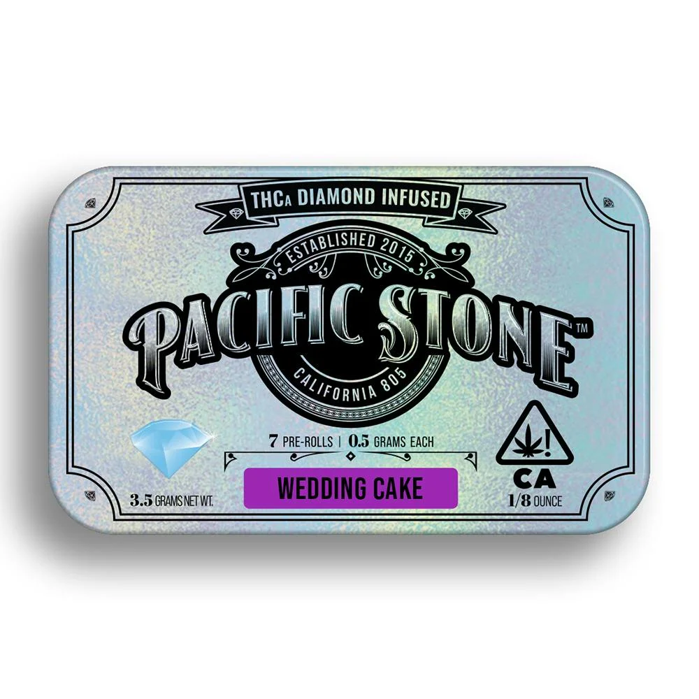 Wedding Cake Diamond Infused Prerolls 7pk