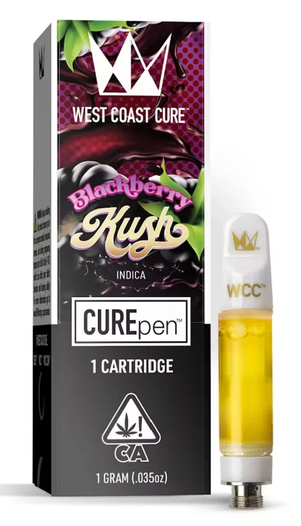 Blackberry Kush 1g Cart