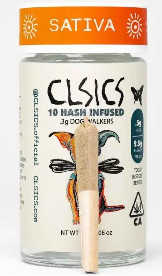 Blue Crack Hash Infused Pre-roll 10pk/3g Blue Crack Hash Infused Pre-roll 10pk/3g