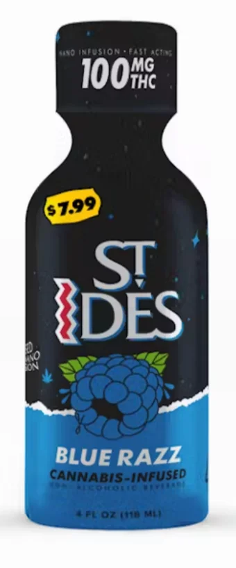 Blue Raz 4oz Shot 100mg