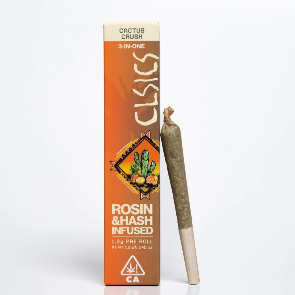 Cactus Crush Trifecta 1.2g Rosin Hash Preroll