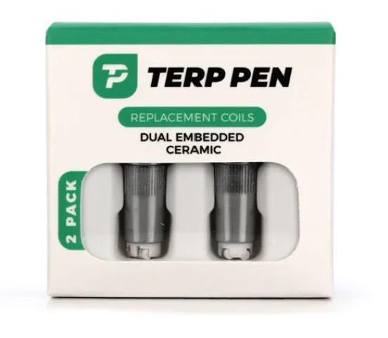 Ceramic Coil Replacement For Terp Pen 2pk Ceramic Coil Replacement For Terp Pen 2pk