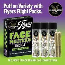 Face Melters Pre-roll Variety Flight Pack 6x.5g Face Melters Pre-roll Variety Flight Pack 6x.5g