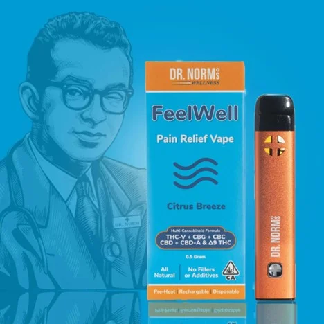 Feel Well 0.5g Citrus Breez Disposable Feel Well 0.5g Citrus Breez Disposable