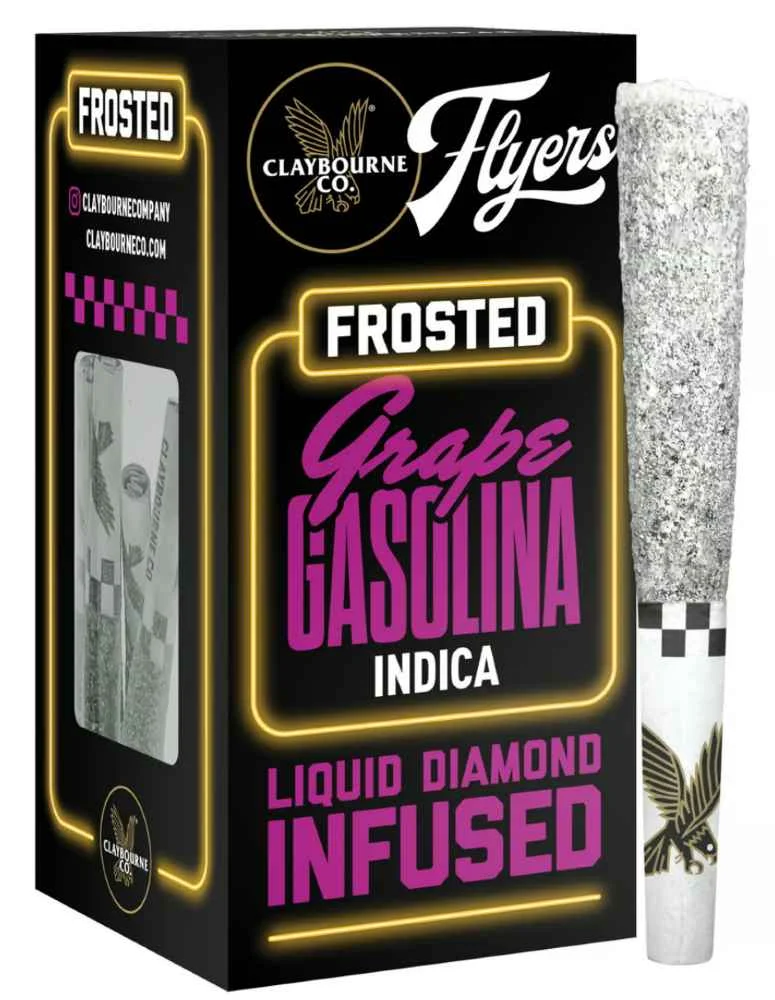 Grape Gasolina Frosted Flyers Pre-roll 5pk