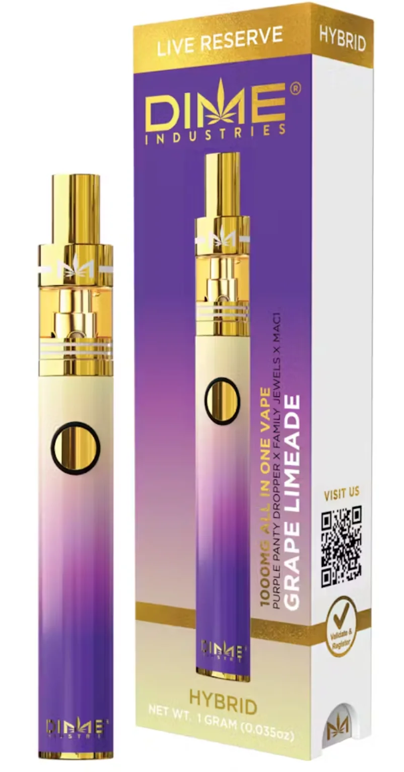 Grape Limeade Live Reserve Disposable 1000mg