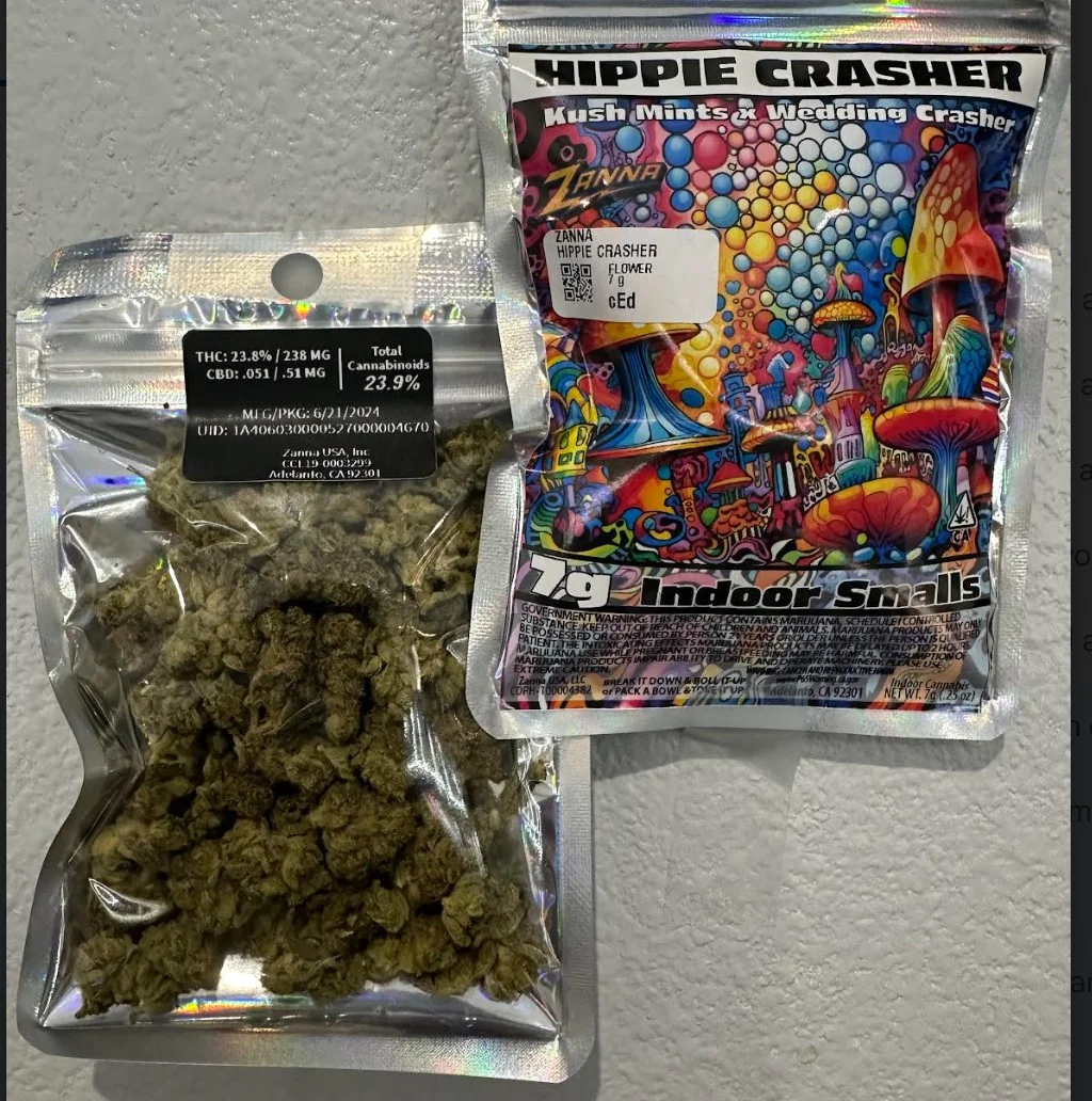 Hippie Crasher Flower 7g Hippie Crasher Flower 7g