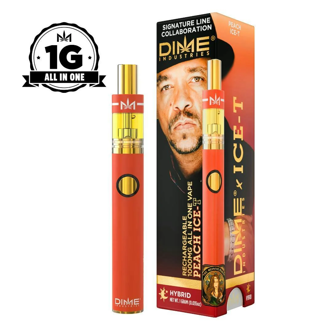 Peach Ice-t Collaboration 1g Disposable