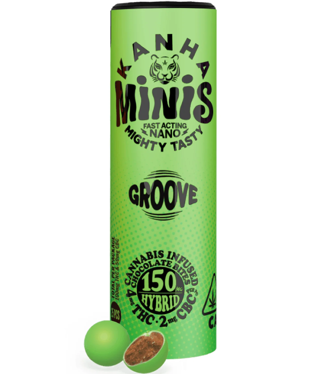 Hybrid Groove Minis Chocolate - 2:1 Thc:cbc (25 Units X 4mg Thc : 2mg Cbc) Hybrid Groove Minis Chocolate - 2:1 Thc:cbc (25 Units X 4mg Thc : 2mg Cbc)
