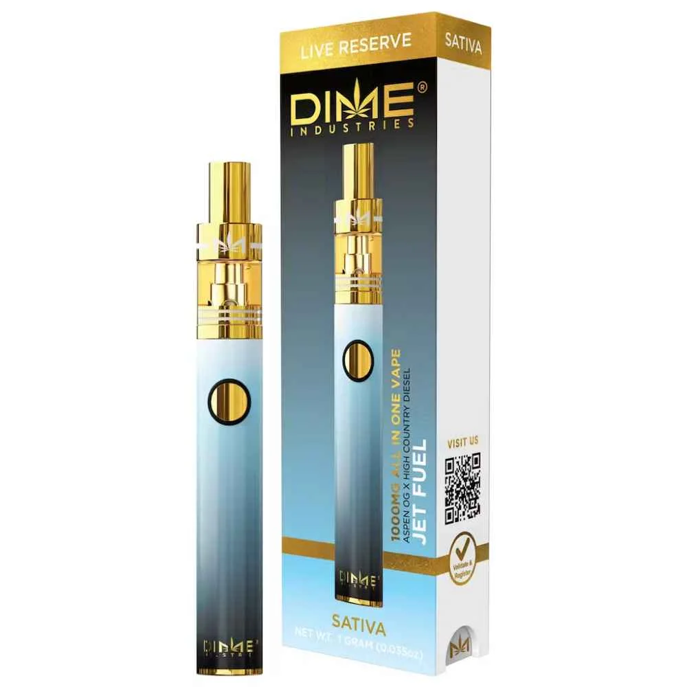 Jet Fuel Live Reserve Disposable 1000mg