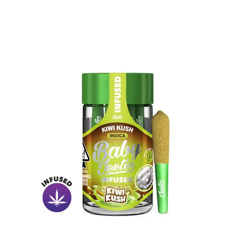 Kiwi Kush Pre-roll 5pk Infused 2.5g