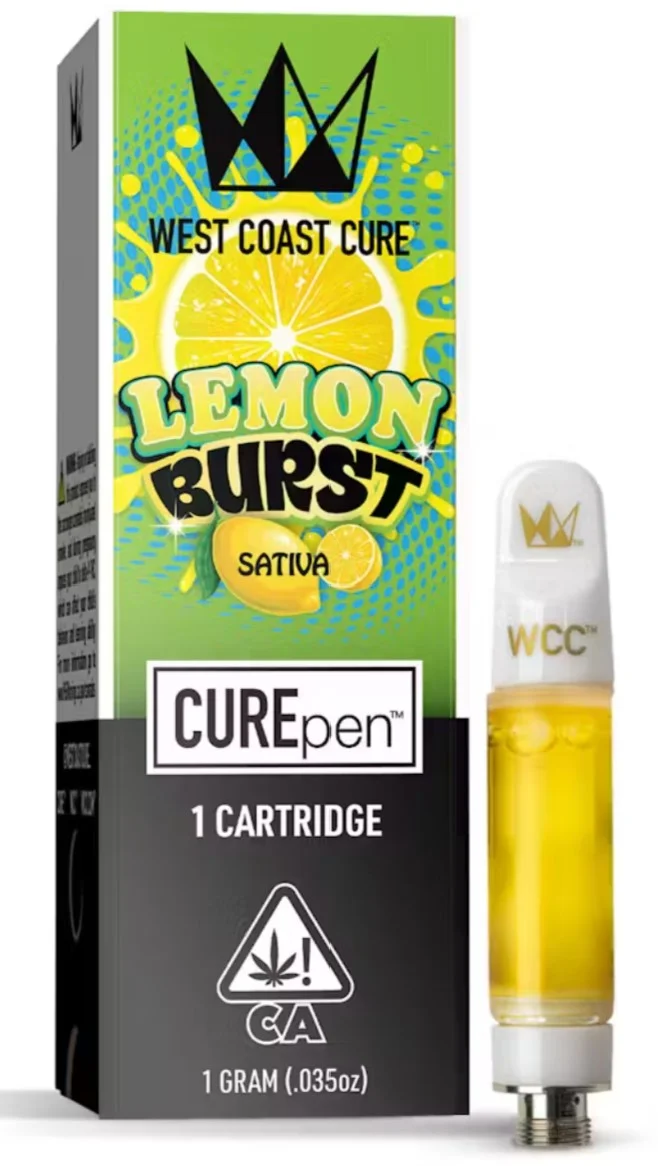 Lemon Burst 1g Vape Cart
