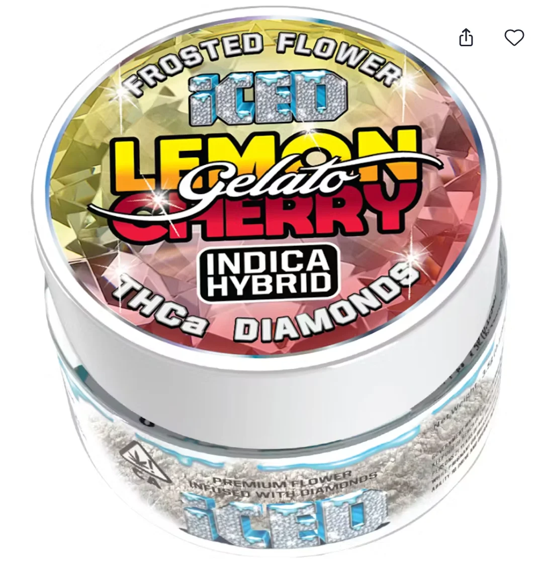 Lemon Cherry Gelato 3.5g Thca Diamond Infused