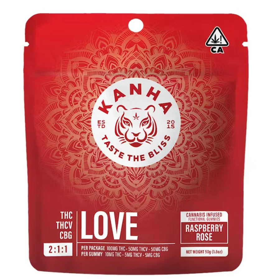 Love 2:1:1 Nano Gummy (10mg Thc, 5mg Thcv, 5mg Cbg)