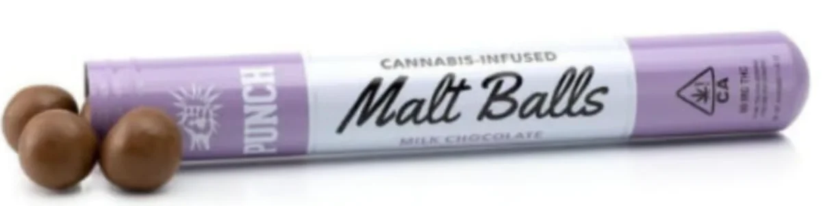 Milk Chocolate Malt Balls 100mg 10pk