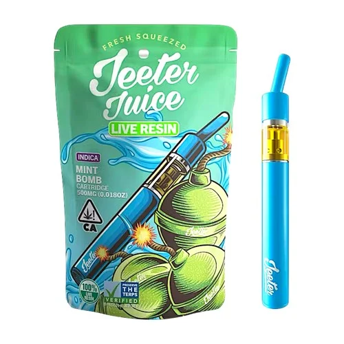 Mint Bomb Live Resin Disposable .5g