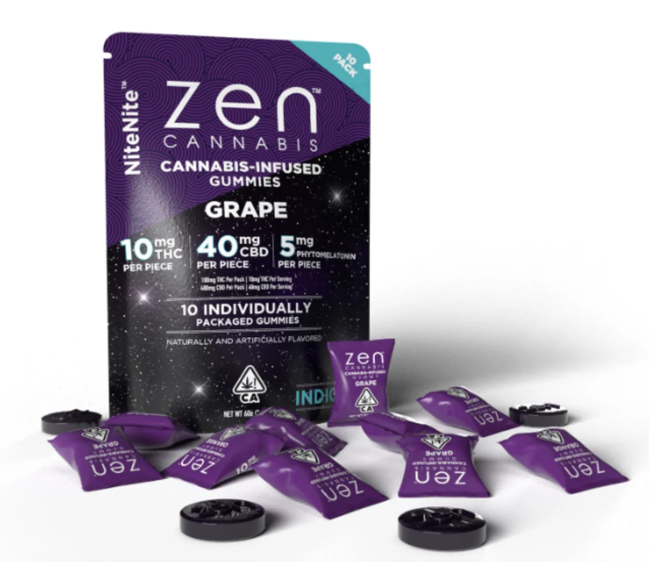 Nite Nite Grape Cbn Gummy 10pk Nite Nite Grape Cbn Gummy 10pk