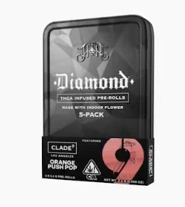 Orange Push Pop Infused Diamond 5pk Prerolls Orange Push Pop Infused Diamond 5pk Prerolls