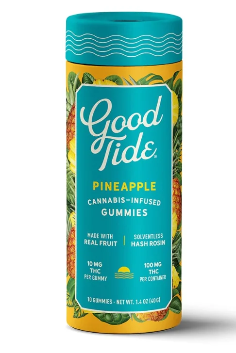Pineapple Gummies 10pk 100mg Pineapple Gummies 10pk 100mg