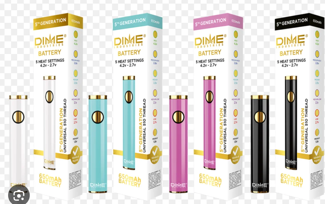 Pink Dime Battery