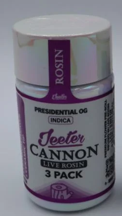Presidential Og Live Rosin Cannons 3pk