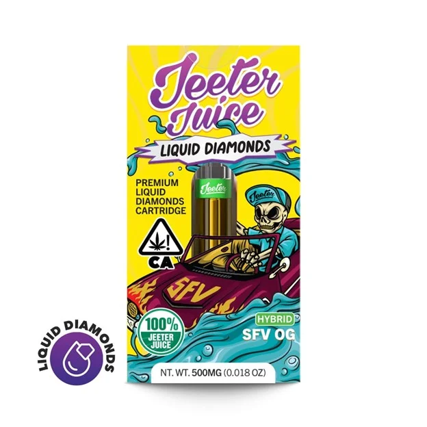 Sfv Og Liquid Diamond 1g Vape Cartridge