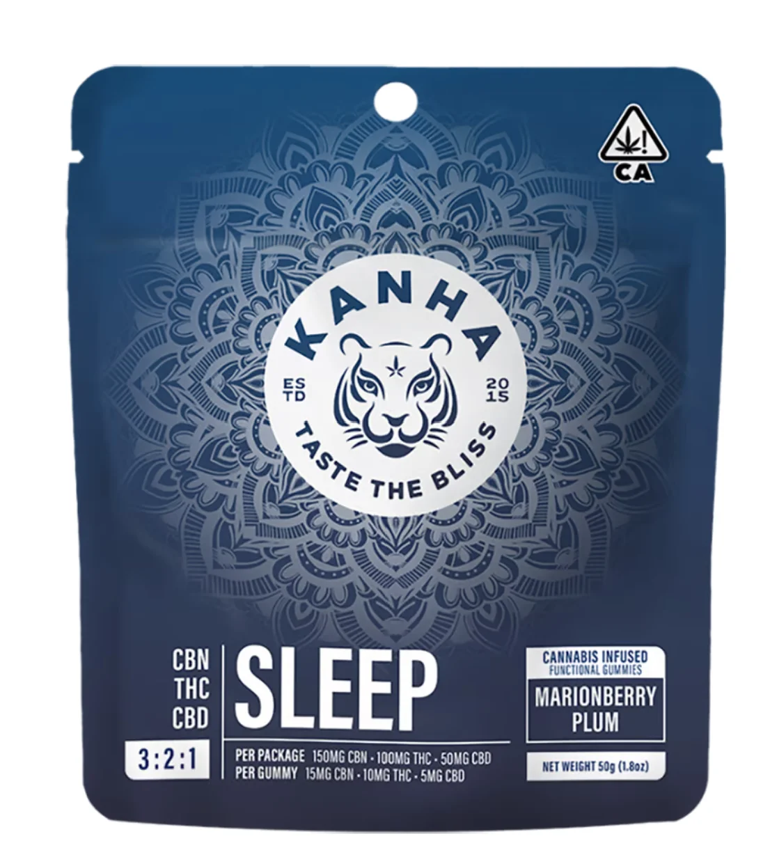 Sleep Marionberry Plum 3:2:1 Nano Gummy(15mg Cbn, 10mg Thc, 5mg Cbd)