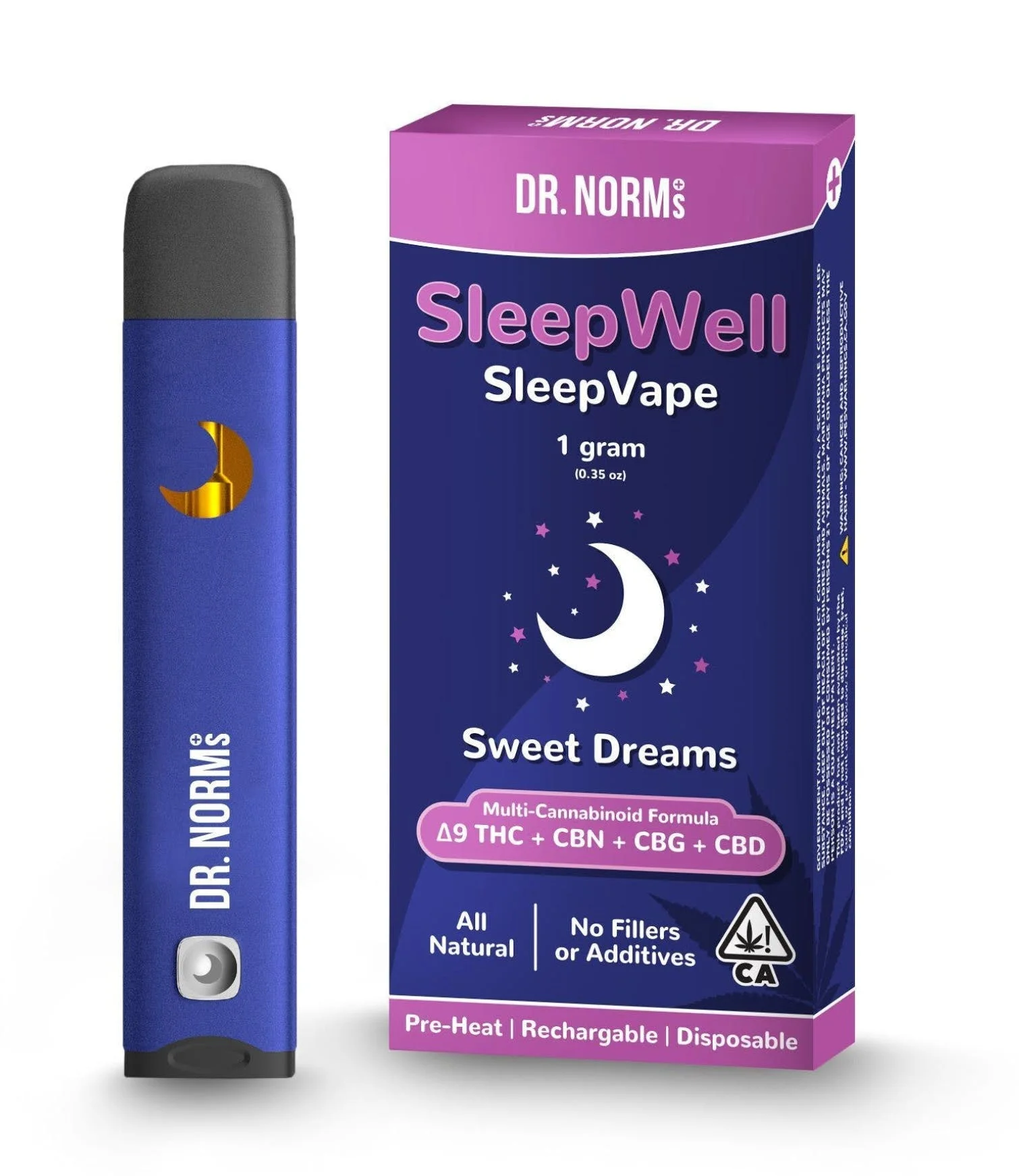 Sweet Dreams 1g Sleep Well Disposable Sweet Dreams 1g Sleep Well Disposable