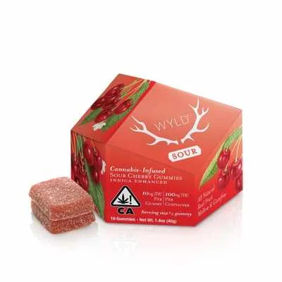 Sour Cherry Gummies 100mg