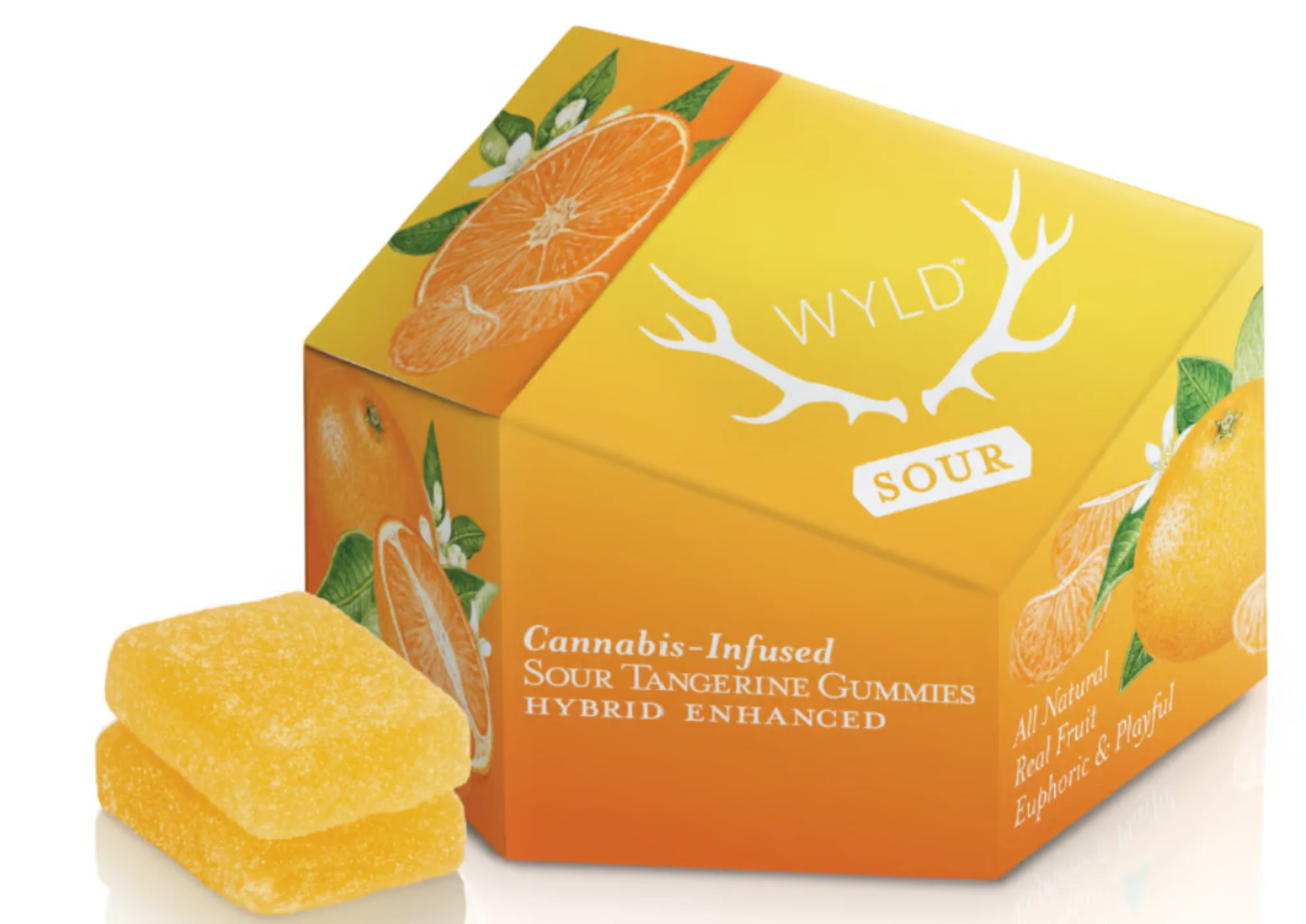 Sour Tangerine Hybrid Enhanced Gummies