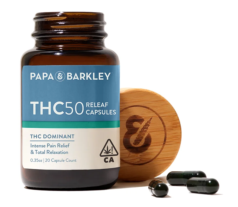 Thc50 Releaf Capsules - 20ct